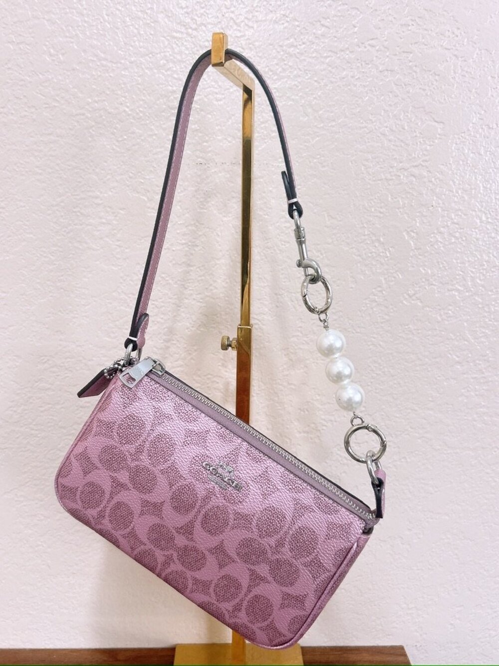 Nwt Coach Boxed Nolita 19 And Charm Set In Signature Canvas CCK96 holiday gift - Picture 10 of 15